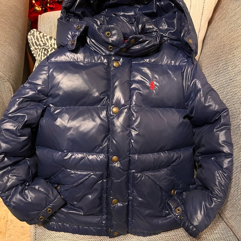 NWT Polo Ralph Lauren Boy's Water-Repellent Down Jacket,
